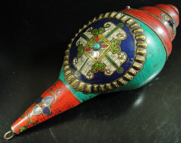 楽天市場】◇チベット密教法具 法螺貝（シャンカ）ナタラージャ