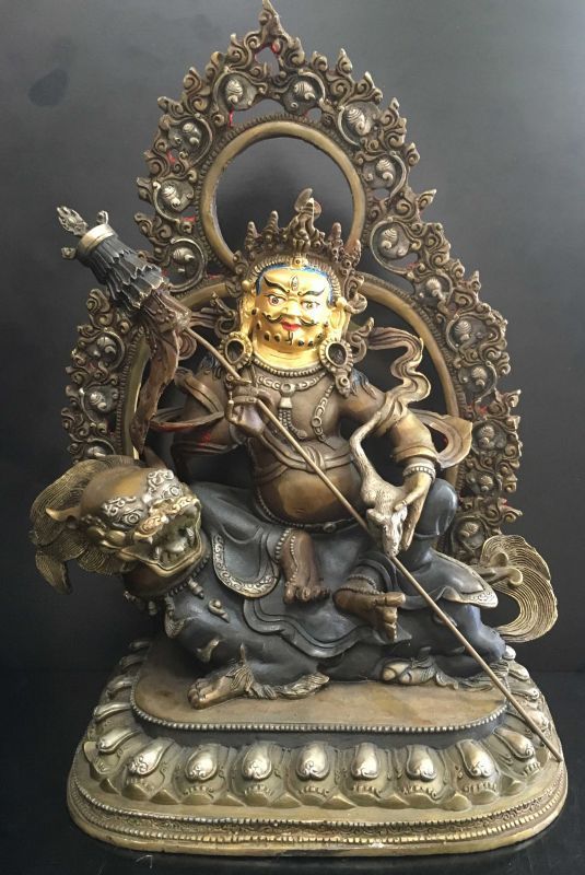 楽天市場】ヴァジュラ・パーニ（金剛手）像◇仏教 チベット