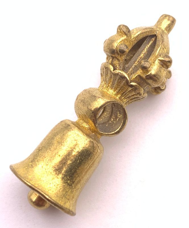 楽天市場】チベット密教法具 ガンター（金剛鈴）＆五鈷杵ー