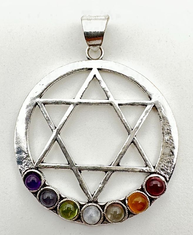 楽天市場】チャクラの7色 7種天然石 20-33mm 七星陣(アラゴナイト