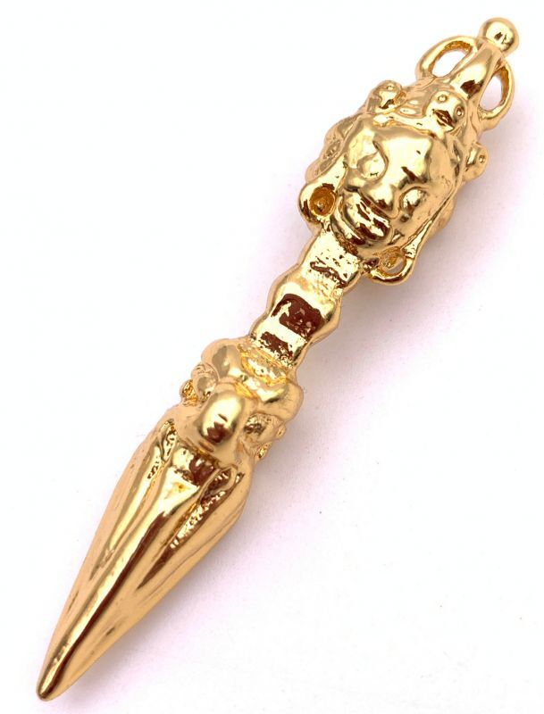 楽天市場】豆法具◇3面憤怒尊プルパ 金剛厥（シルバー