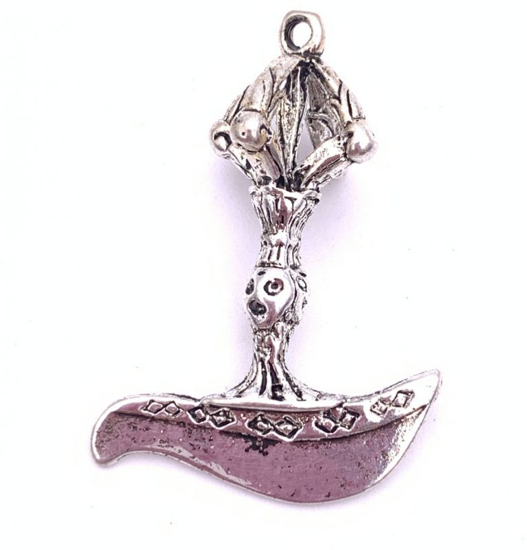 楽天市場】カルタリ (曲刀） 7cm 真鍮 密教法具 / チベット