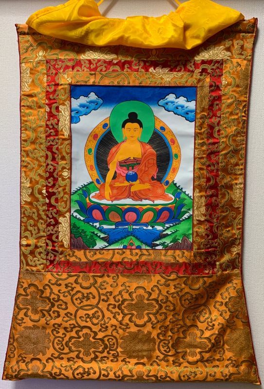 楽天市場】◇六字咒観音菩薩タンカ／仏画／チベット-A2 : PEMA NIMA