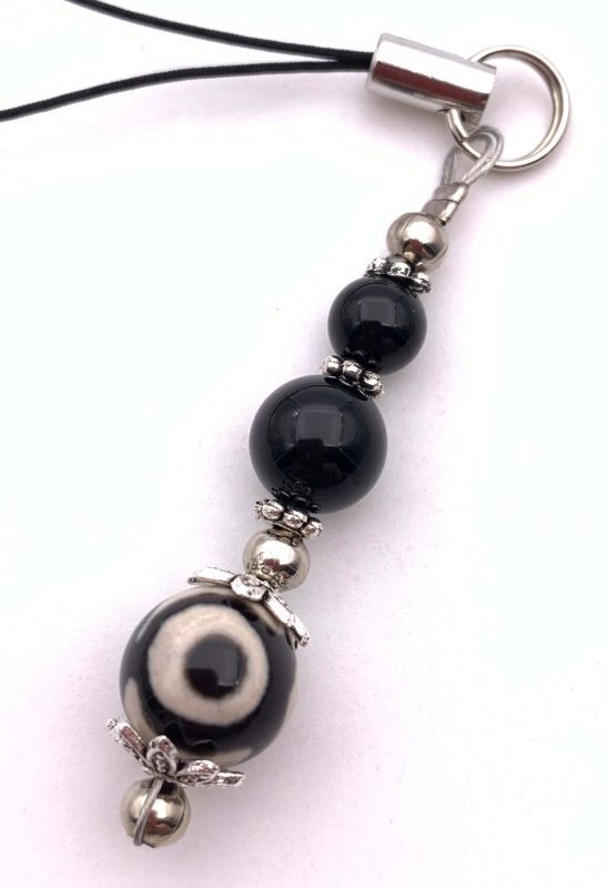 楽天市場】天眼石 魔除け眼 ストラップ(大) 天然石 パワーストーン