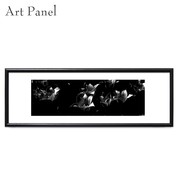 楽天市場】モノクロ アートパネル 花 バラ インテリア 風景 壁 モダン