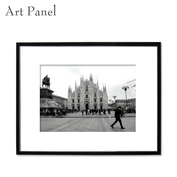 インテリアアートパネル モノクロ 海外風景 壁掛け アート写真 リビング ダイニング 玄関 額縁｜アートパネル専門店 Pengiiino