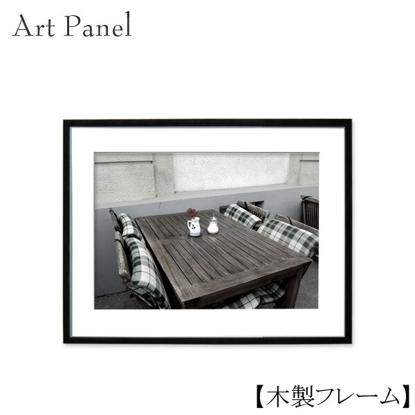 アートパネル モノクロ おしゃれ 白黒 インテリア 写真 海外風景 街並み 額付き 壁掛け アートボード 木製 額縁 Onpointchiro Com