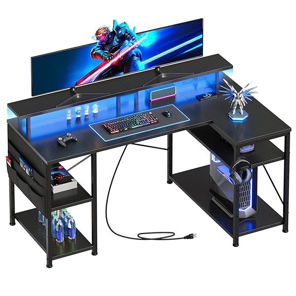 楽天市場】ゲーミングデスク パソコンデスク ゲームデスク ゲーマーに