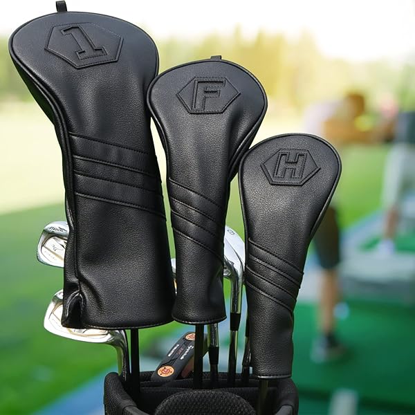 ゴルフ頭顱押しかぶせる ３点仕掛ける（1FUT） /単品 ゴルフウッドカバーセット ゴルフ１番ウッド F（単品）-1（単品）