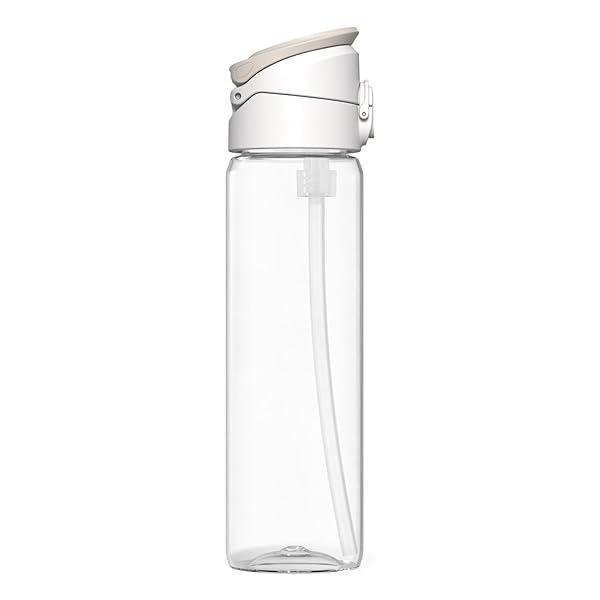 (ライノシールド) AquaStand 磁石瓶 800ml | 麦わら付取り組みタン製吸い筒 ウォーターボ