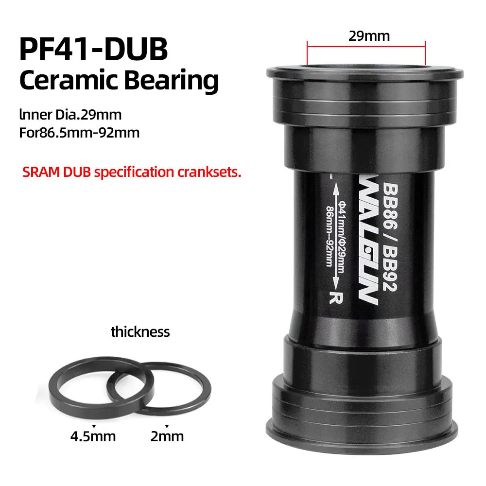 BB86 BB92 プレスフィット自転車ボトムブラケットセラミック BB MTB ロード PF4124 PF4130 PF41 41 ミリメートル 24 ミリメートル 30 ミリメートル 29 ミリメートルシェル自転車クランク部品|ぺんぎんや