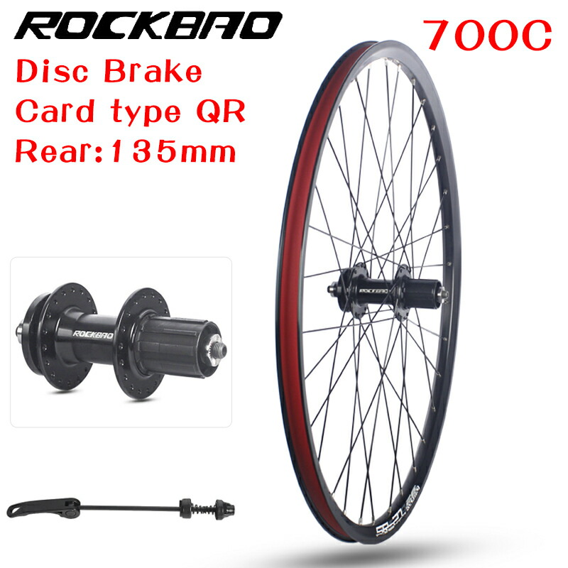 【外国で送りとどける】マウンテンロードバイクホイールセット 24 26 27.5 in MTB 部分品レコード盤うち切り二層軽銀アロイ 26er 700C 2 ベアリングこしき銀輪銀輪