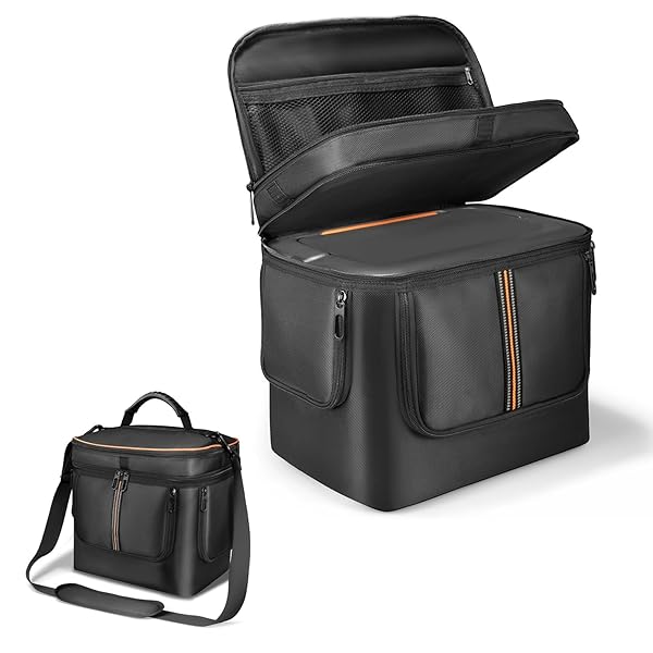 for Jackery 携帯型ワット数 1000 容れもの 納める容れもの 御徒面子 耐衝撃 牢固たる ナイロン 有線テレビや小物類も納める能力のある 取り替えっこ品 付属物