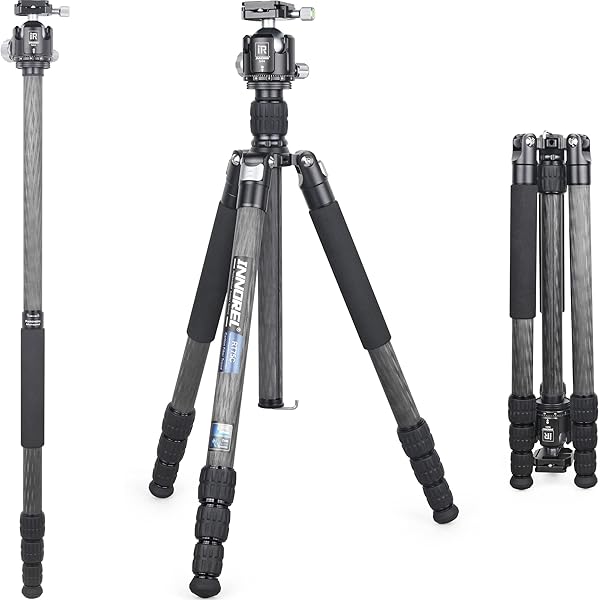 RT75C カーボン 三脚 ボール雲台 キット 172CM トラベル三脚 プロ級 ナットロック式 エレベータ