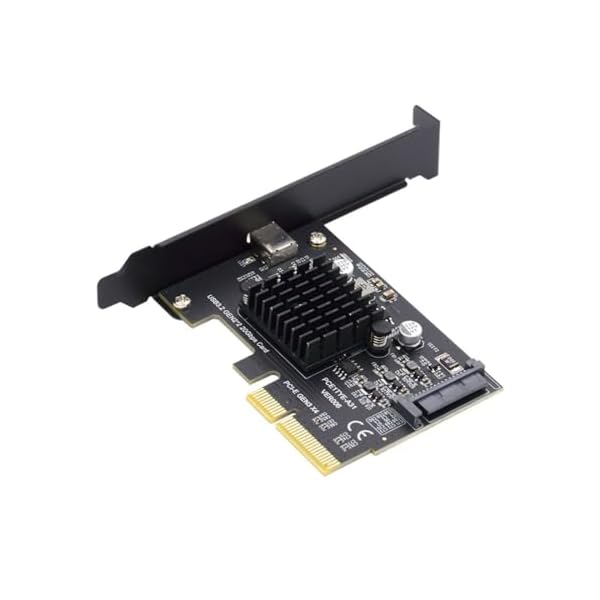 USB 3.2 Gen2x2 Type-C向こう正面ダイアログボックスソケットからPCI-E 4X PCI Express取りひろげる歌留多アダプタ。