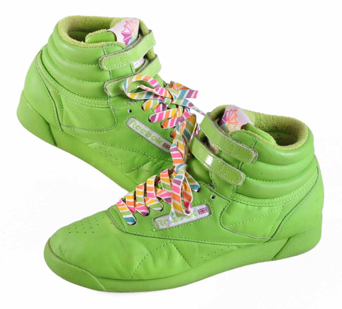 lime green reebok