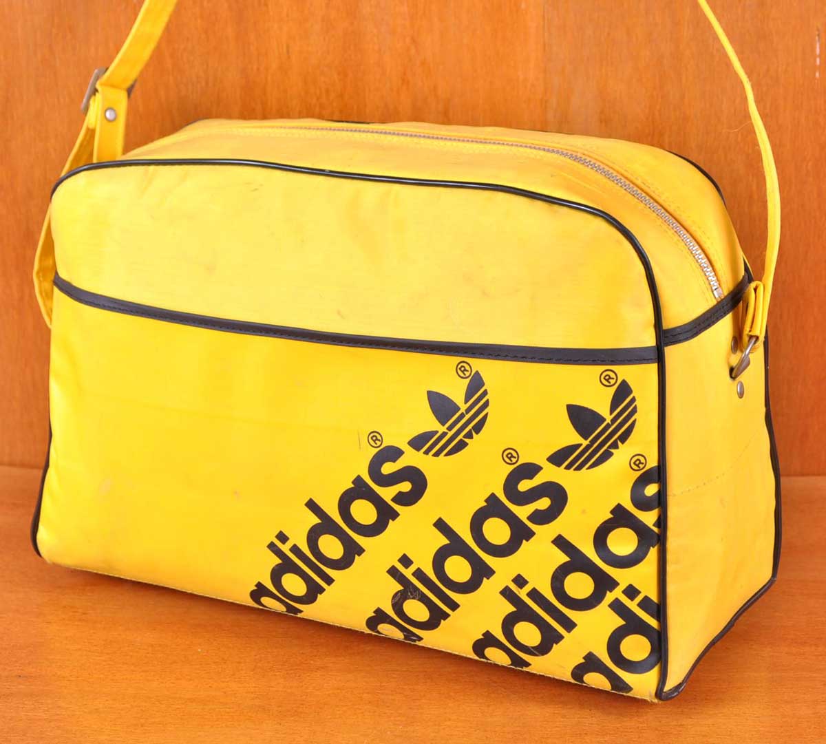 yellow adidas bag