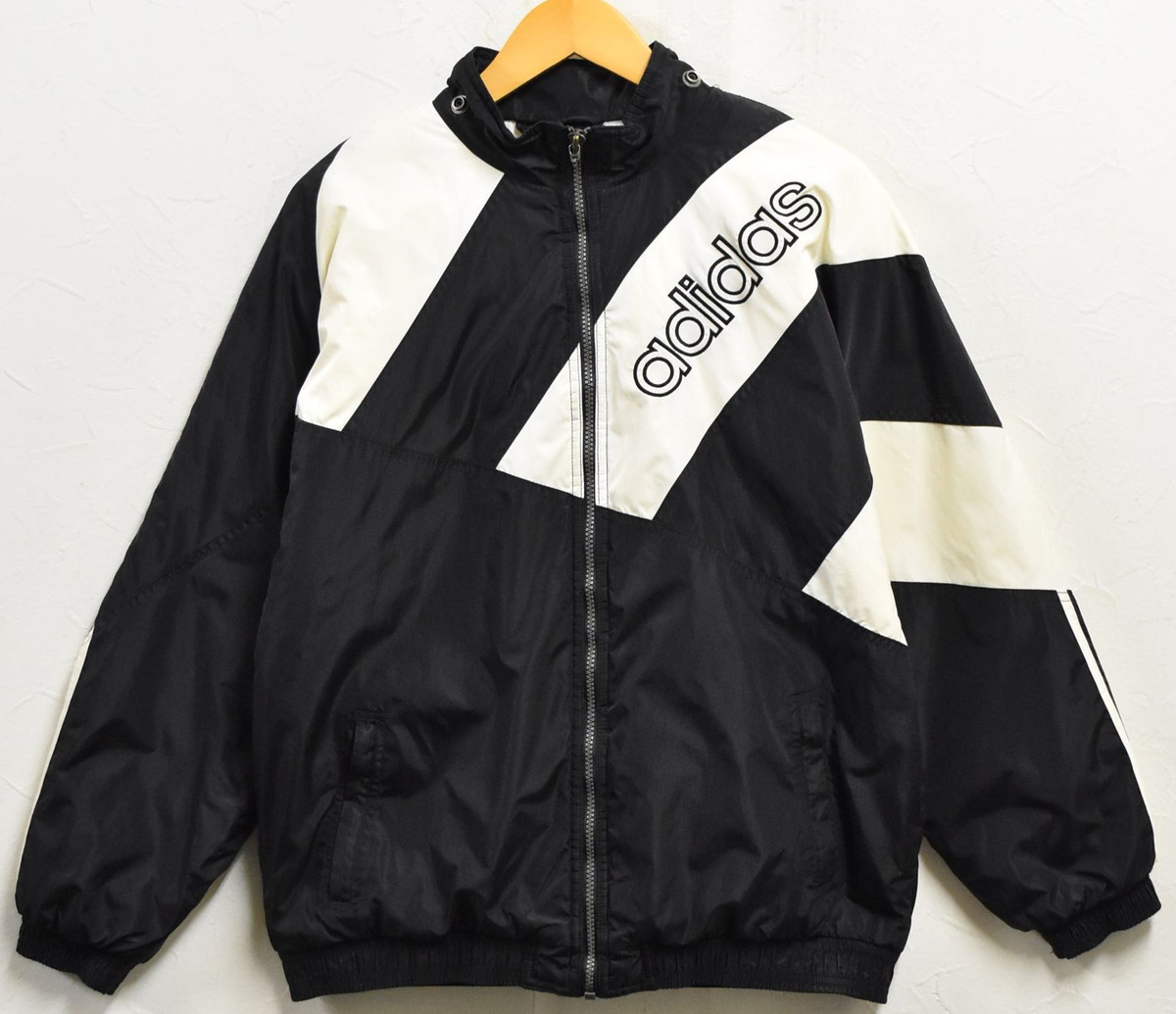 アディダス中綿入りジャンパー 楽天市場】90's 希少サイズ S □ アディダス フルジップ 3ライン