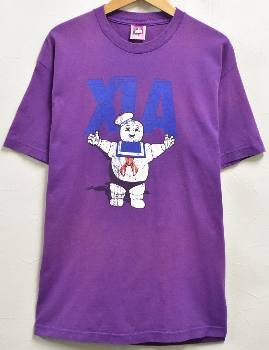 ニュージーランド限定‼️XLARGE パープル Tシャツ Mサイズ キャラクター 0-