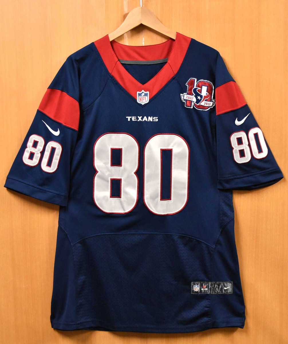 ビッグサイズ Nike ナイキ Nfl Houston Texans ヒューストン テキサンズ 10周年andre Johnson アンドレ ジョンソン フットボールシャツ ナンバリング メッシュ ユニフォーム ネイビー メンズxl相当 中古 Brandingidentitydesign Com