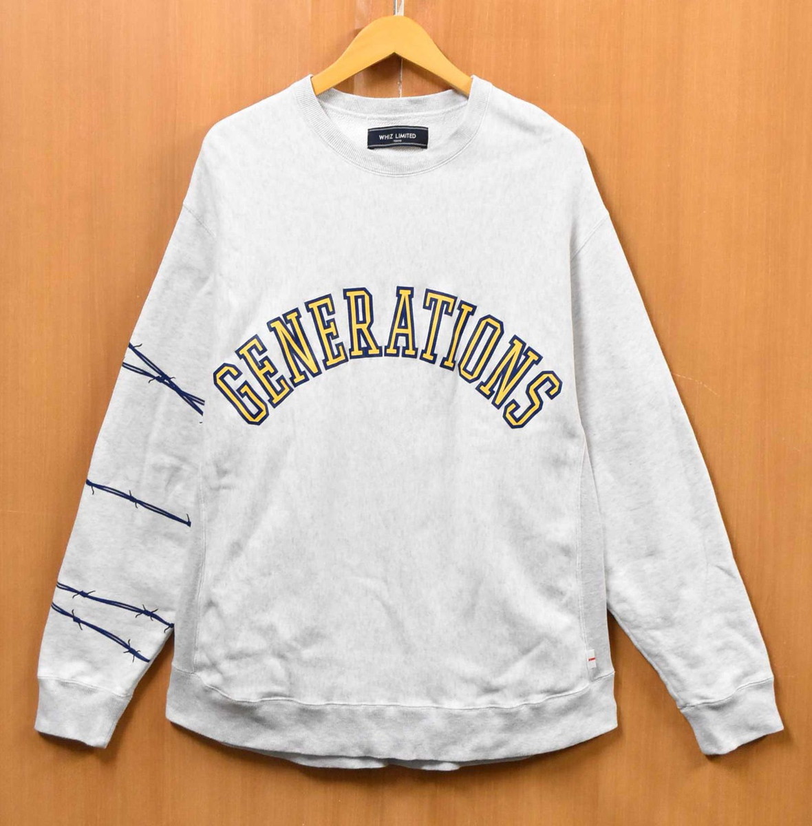 楽天市場】WHIZLIMITED ウィズ リミテッド スウェット グレー ブラック