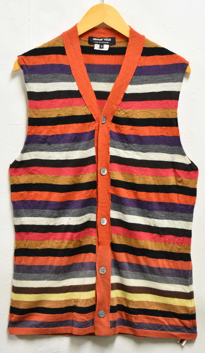 楽天市場】COMME des GARCONS コムデギャルソン ベスト 98SS ウール V