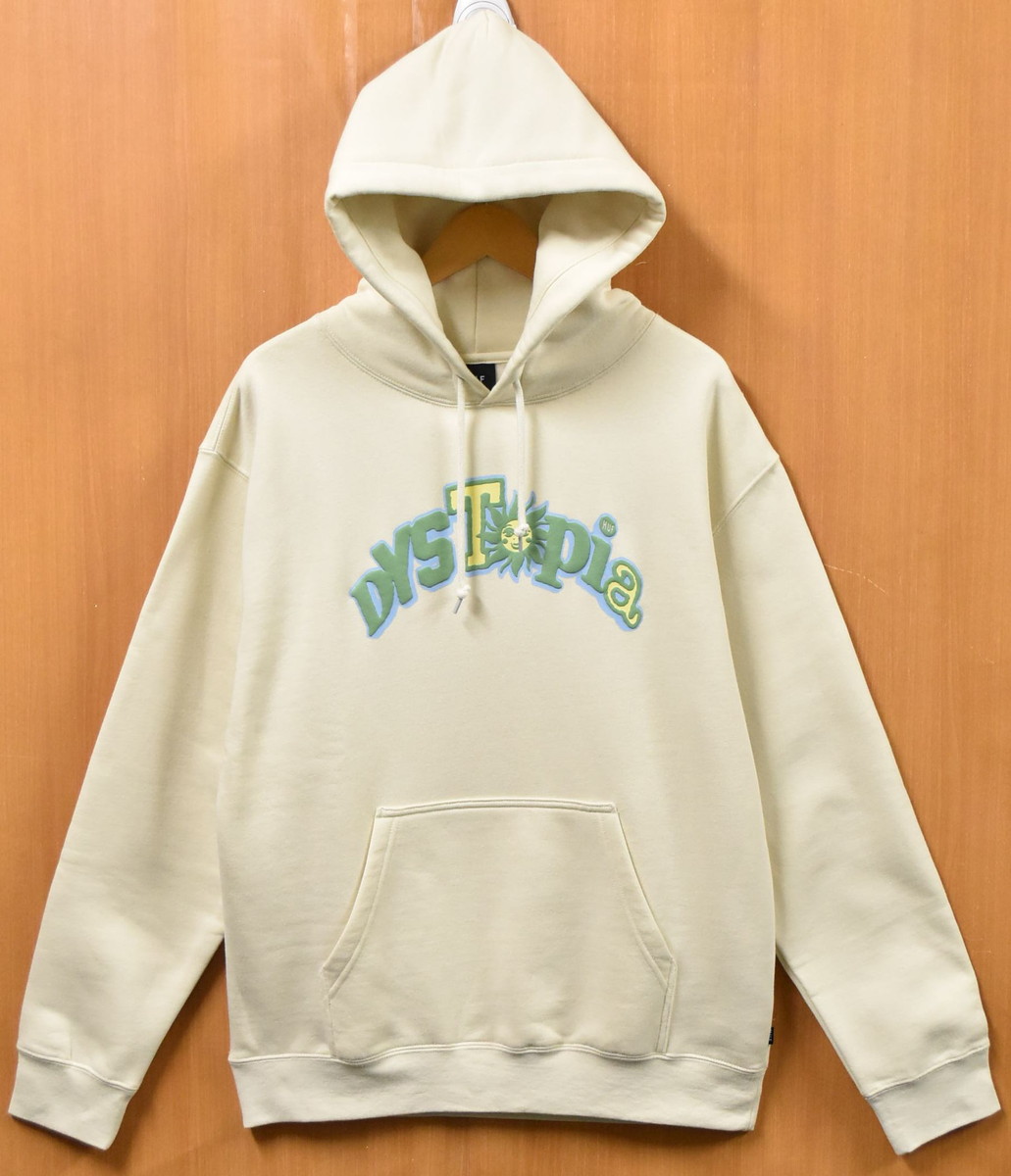 【アウトレット】【未使用品】【展示試着品】HUF ハフ 長袖 プルオーバースウェット パーカ フーディ アイボリー系 メンズM【新品】▼｜古着雑貨ペンギントリッパー 8,435円