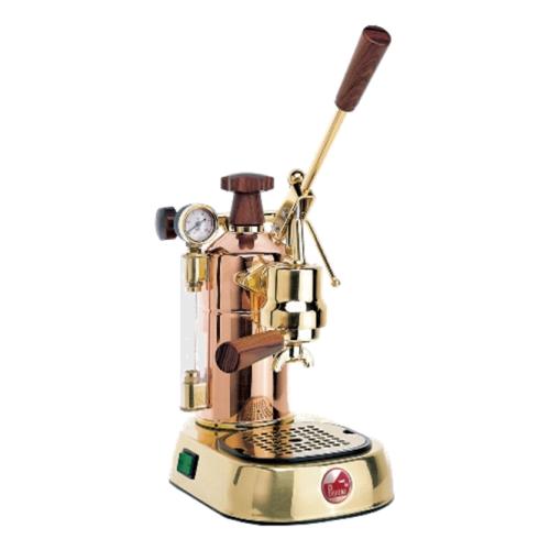 エスプレッソ 珈琲製造会社La Pavoni（ ラ・パボーニ ）「 専門的 PRG 」（銅・18金メッキ印字機）定まりインポート品・貨物輸送無料