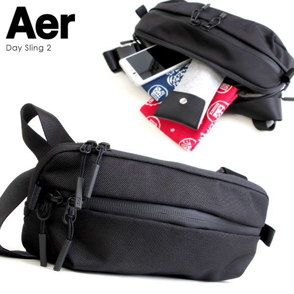 Aer エアー DaySling2 スリングバッグ ボディバッグ 軽量 21009 定番から日本未入荷