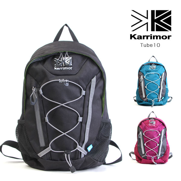 【送料無料】karrimor カリマー リュックサック バックパック チューブ 10L メンズ レディース 黒 Tube KR15051