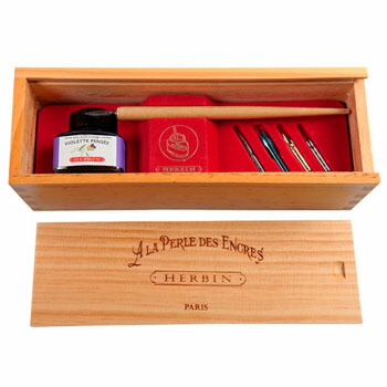 【お買い得品】エルバン ナチュラルウッドコフレ ヴィオレパンセ ボックス入りセット[HERBIN] hb27077