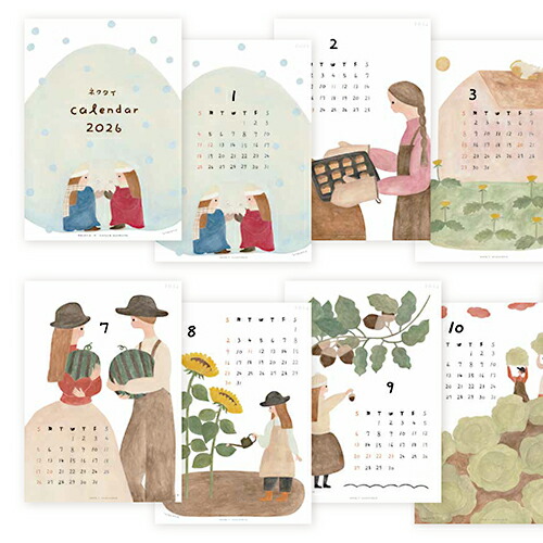 ♪aiko 会報1～100号 コンプリート 旧型カレンダー・フォルダー付 美品 楽天市場】【マラソンP2倍】 2026 カレンダー 壁掛け Fukawa