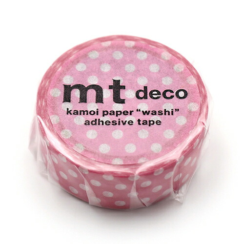楽天市場】【お買い得品】カモ井加工紙 マスキングテープ mt 1P deco