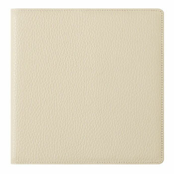 【お買い得品】クオバディス ダイアリーカバー 16&times;16cm ダスティパステル フレンチホワイト 本革手帳カバー qv16x1625fwh｜ペンの達人