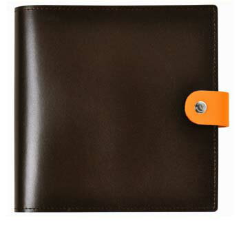 【お買い得品】クオバディス DUOデュオ 16×16エグゼクティブ対応 手帳カバー カフェ&オランジェ qv16x1619cf【本体のみ(箱ケース等なし)でメール便発送】