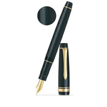 【お買い得品】パイロット 万年筆 ジャスタス95 ストライプブラック M 中字 FJ-3MR-SB-M