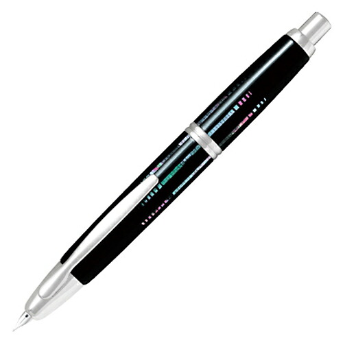 【お買い得品】飛行士 殴り付ける式筆 蒔絵 キャッ押し付ける螺鈿 M 中字 螺鈿水面 PILOT FCN-5MP-RM-M・この商いものは名入れができません