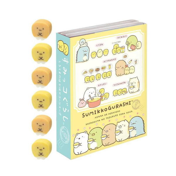 楽天市場 すみっコぐらし パタ2パタメモ しろくまのほかほかコーンスープ 6981 サンエックス Mh ペンポート