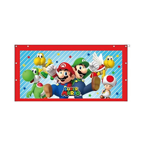 楽天市場 マキタオル 60cm丈スナップ付巻きタオル 73 スーパーマリオ フレッシュメンバーズ 染料プリント シャーリング 丸眞 ペンポート