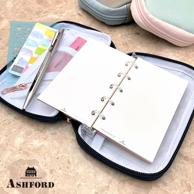 ASHFORD アシュフォード リフィルパッドポーチ MICRO5 10mm モダングレース 2413-0 M5 マイクロ5 手帳 母の日