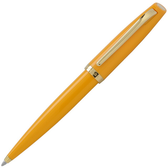 Aurora Ballpoint Pen Style E32 Sp Mustard Yellow