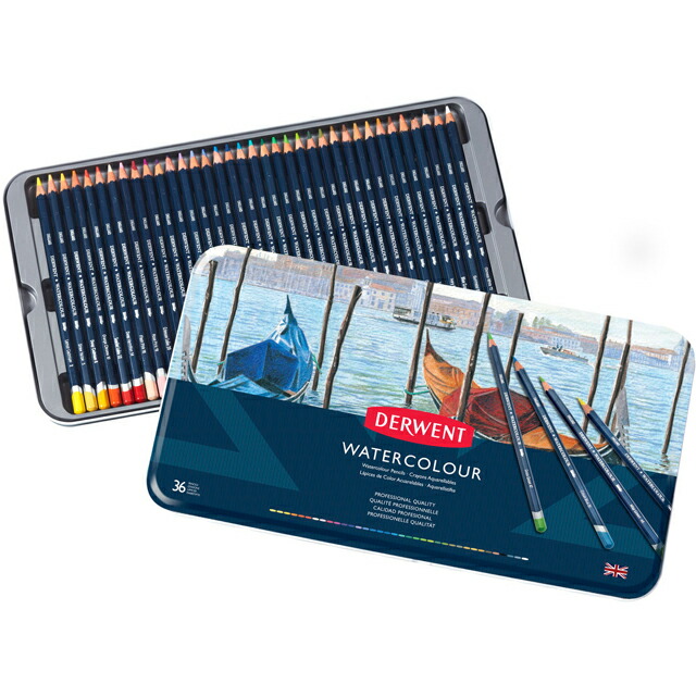 楽天市場】ダーウェント 色鉛筆 グラフィティント 0700803 24色セット