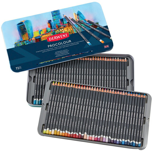 楽天市場】【40%OFF!!】ダーウェント プロカラー色鉛筆 ウッド
