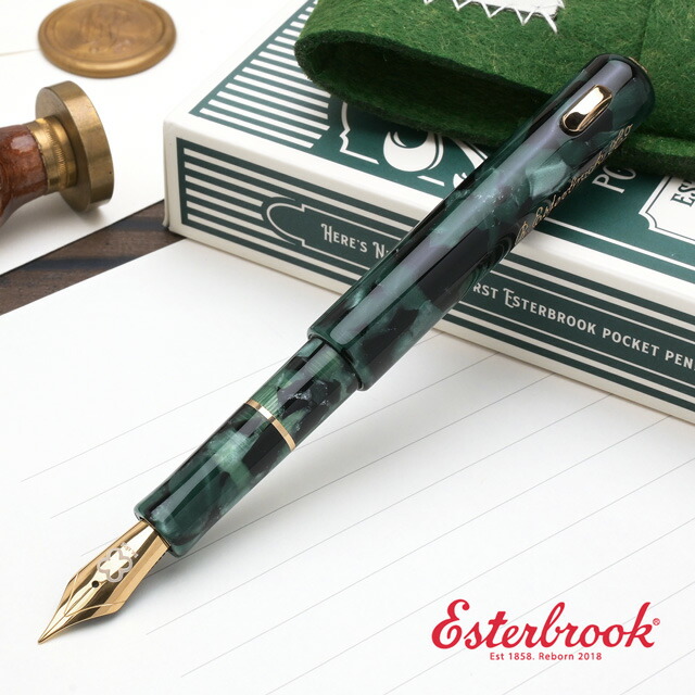 エスターブルック 特別生産品 万年筆 ニブレット エバーグリーン Esterbrook プレゼント 夏ギフト|ペンハウス 万年筆・ボールペン