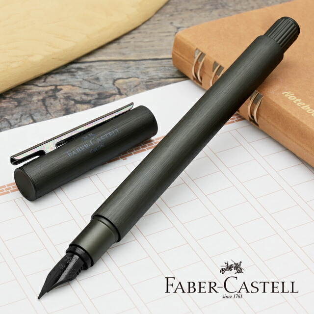 【楽天市場】ファーバーカステル 万年筆 ネオスリム ガンメタル Faber Castell 名入り 名前入り ギフト プレゼント 男性 女性