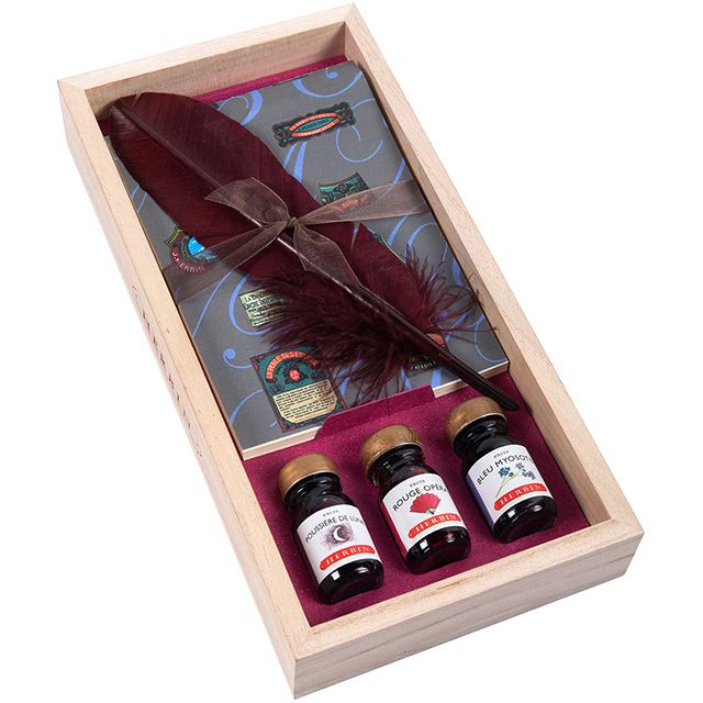 楽天市場】エルバンニブ付き HB23226s バーガンディ つけペン