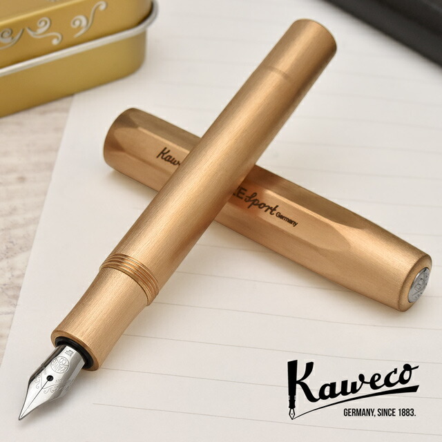 楽天市場】KAWECO STEEL SPORT FOUNTAIN PEN カヴェコ スチール