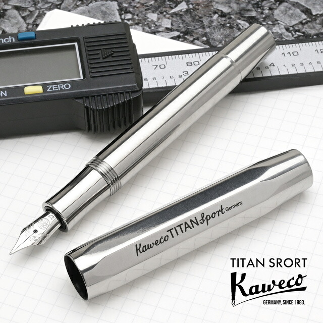 Kaweco（カヴェコ）万年筆 チタンスポーツ EF 母の日