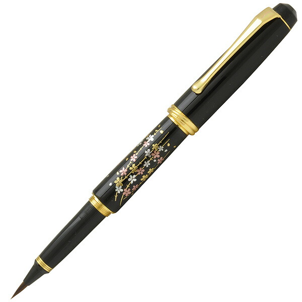 【4/10は最大P5倍!】 呉竹 万年毛筆 夢銀河 蒔絵物語 枝垂桜 DAY140-32 母の日