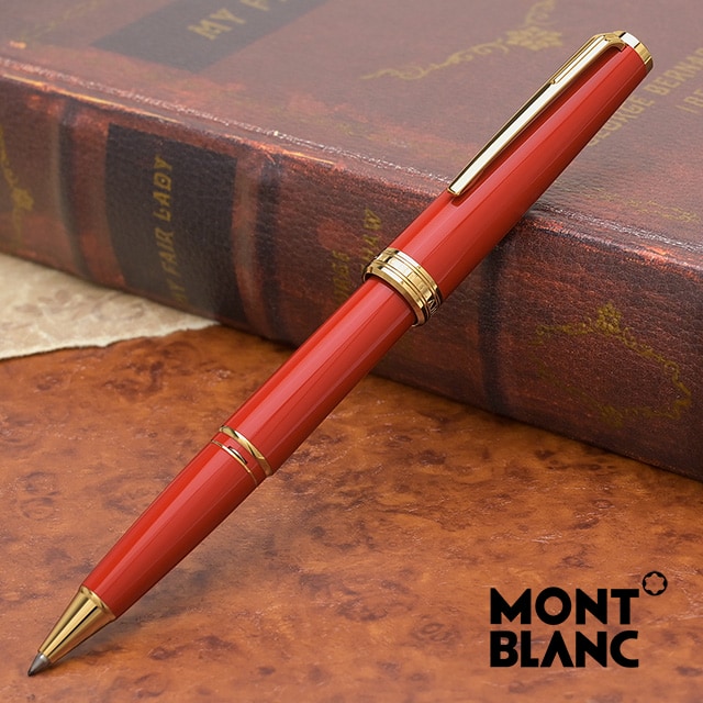 楽天市場 ボールペン 名入れ モンブラン ローラーボール Pix U レッドgt Montblanc 名前入り 1本から 名前入りボールペン 名入れボールペン プレゼント 男性 女性 高級ボールペン 万年筆 ボールペンのペンハウス